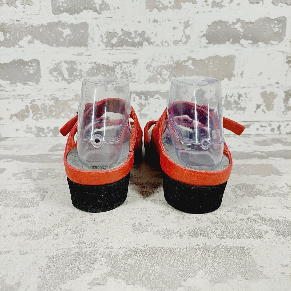 Mephisto Red Women's Sandals - Picture 6 of 12